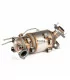 KF-0211 Diesel Particulate Filter with Catalyst DPF TOYOTA