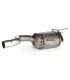 Porsche Cayenne 3.0 TDI DPF Diesel Particulate Filter (one pressure pipe)