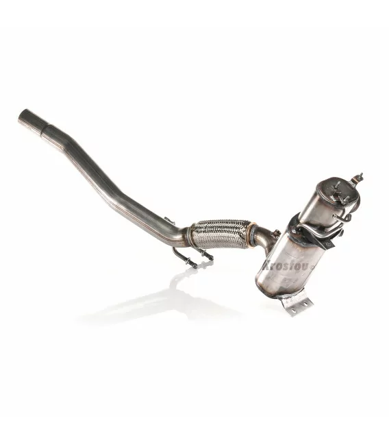 Seat Altea 1.6 TDI DPF Diesel Particulate Filter (catalyst included / one pressure pipe)